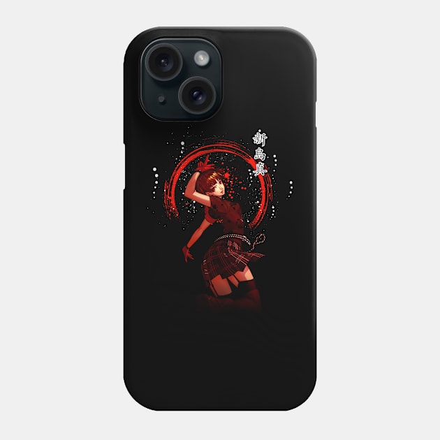 Morgana's Mischief Personas 5 Tees for Cat Lovers Phone Case by Infinity Painting