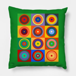 Op Art #5 Kandinsky Pillow