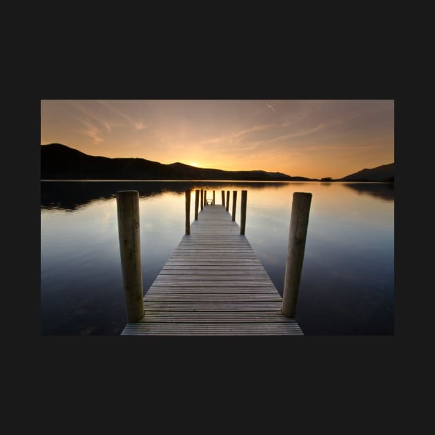 The Ashness Ferry Landing at Derwent Water Lake District by GSpiller