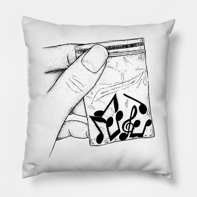 music Pillow by rudoi