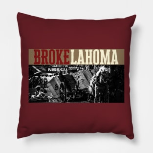 BROKElahoma Pillow