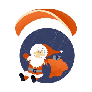 Paragliding Santa T-Shirt