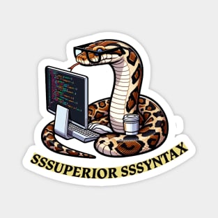 Code Constrictor: The Sssuperior Sssyntax Programmer Magnet