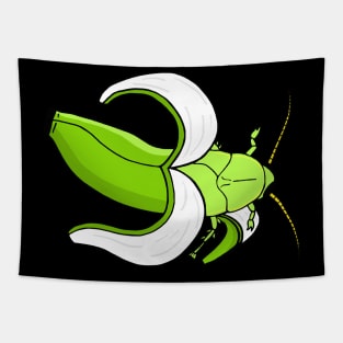 Green banana banana roach Tapestry