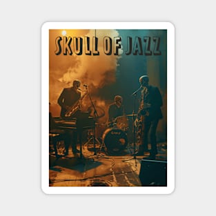 Skull of Jazz Magnet