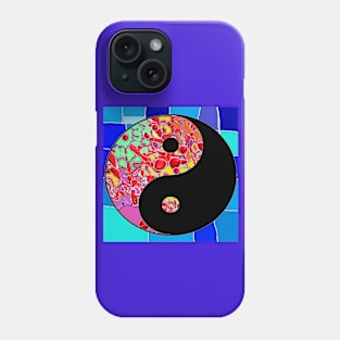 yin, yang, balance, graffiti Phone Case