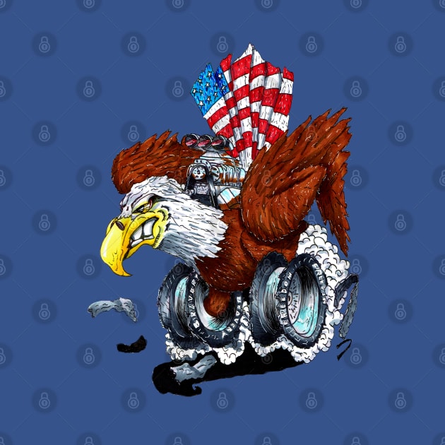 Release the Freedom with Eagle Power by FnWookeeStudios