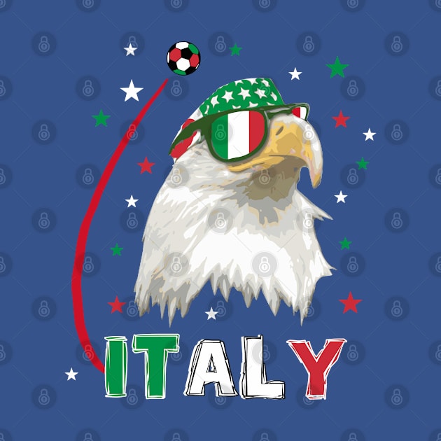 Italy Soccer T-Shirt by Nerd_art