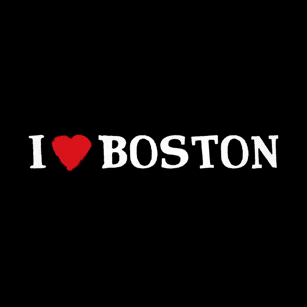 Boston, Massachusetts - MA I Love my City by thepatriotshop