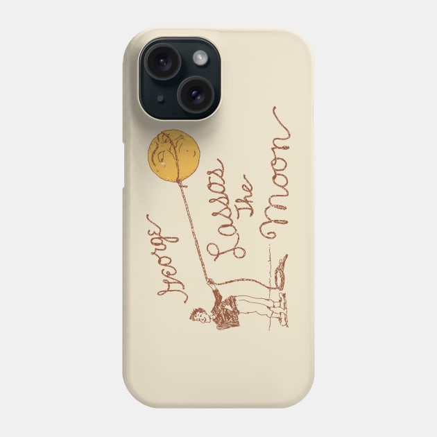 George Lassos the Moon Phone Case by darklordpug