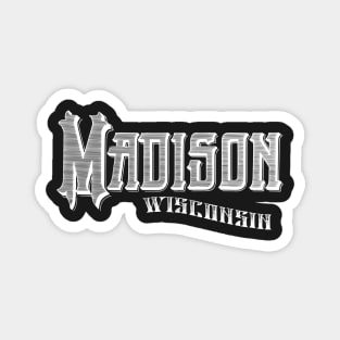 Vintage Madison, WI Magnet