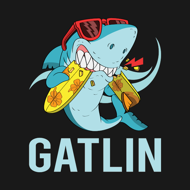 Funny Shark - Gatlin Name by songuk