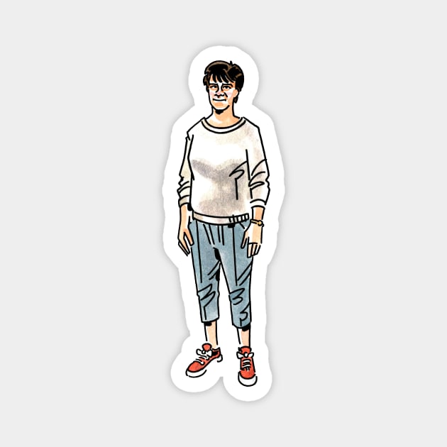 Harper Lee Magnet by Chris_