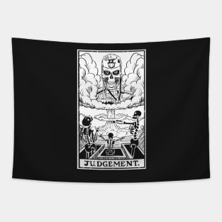 Judgement Tarot (white) Tapestry