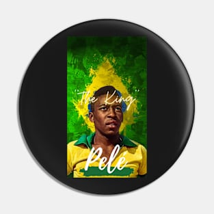 The Legend of Brazilian Football Pin