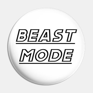 Beast mode Pin