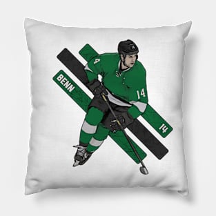 Jamie Benn Dallas Stripes Pillow