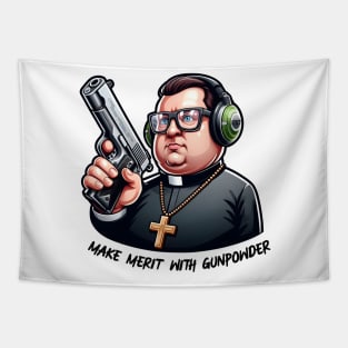 Gun Bless You Tapestry