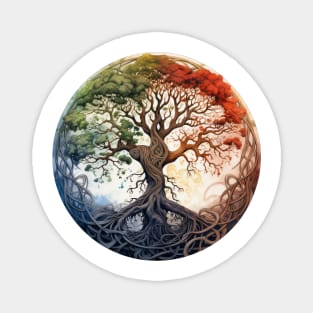 Tree of life Yggdrasil Magnet