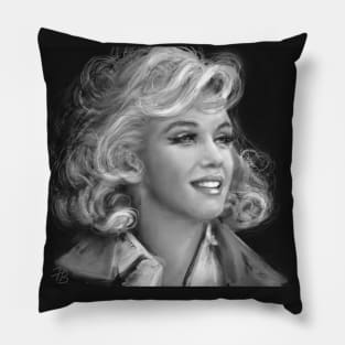 Marilyn bw Pillow