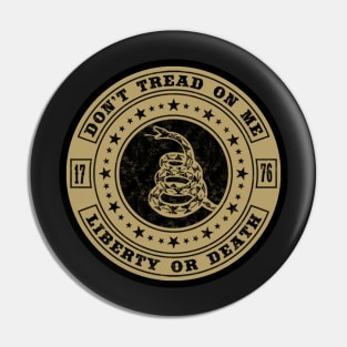 Dont Tread On Me - Tactical Pin