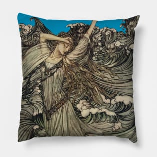 Undine in the Danube Pillow