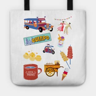 Biyaheng Quiapo / Pinoy Things / Everything Pinoy Collage ver 2.0 Tote