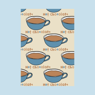 Hot Chocolate Pattern T-Shirt