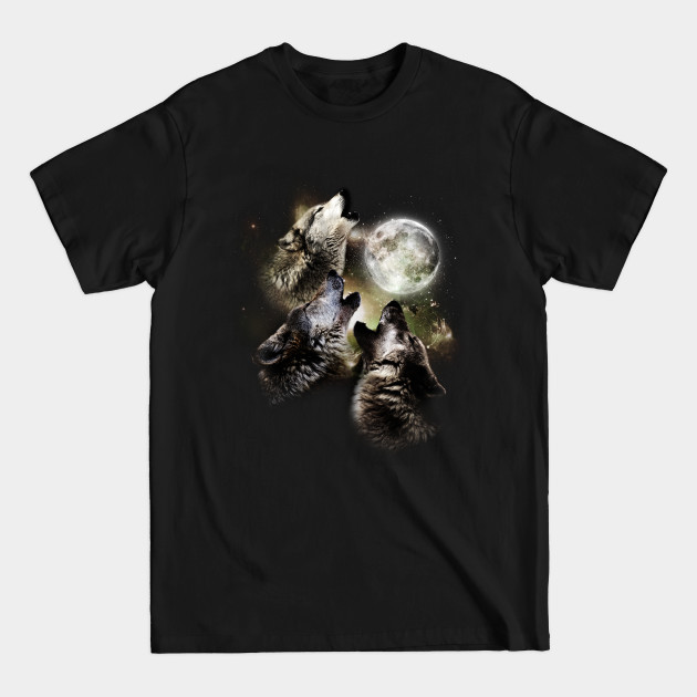 Discover Three Wolf Moon - Alternate - Three Wolf Moon - T-Shirt