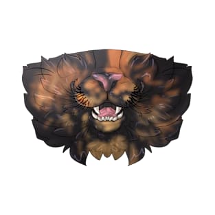 Tortoiseshell Cat Mask T-Shirt