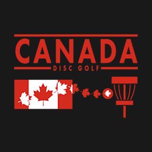 Canada Disc Golf - Flag T-Shirt