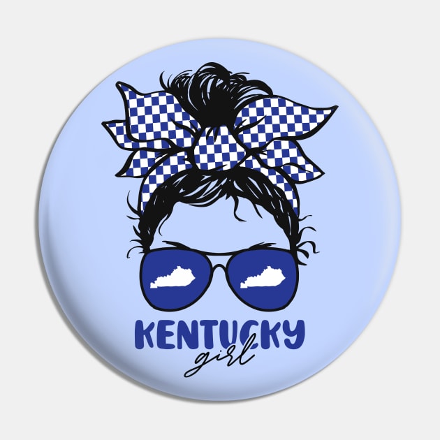 Proud Kentucky Girl Letting My Roots Show // Messy Hair Don't Care Kentucky Pin by Now Boarding