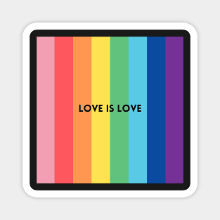 Love is love art Magnet