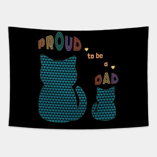 Proud to be a Dad Tapestry