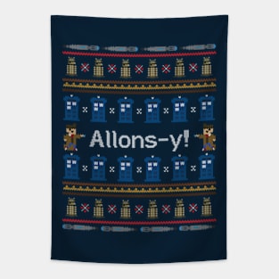 Allons-y, It's Christmas! Tapestry