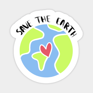 Save the earth Magnet