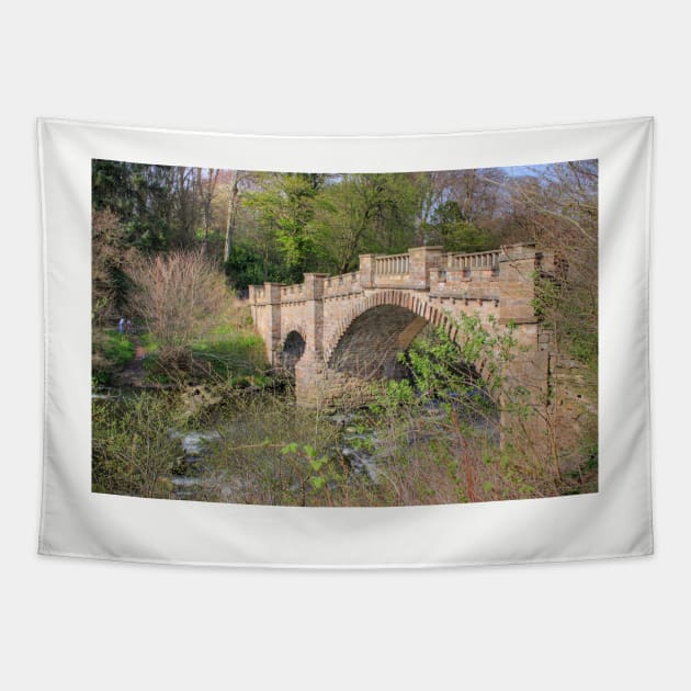 Old Bridge III Tapestry by tomg