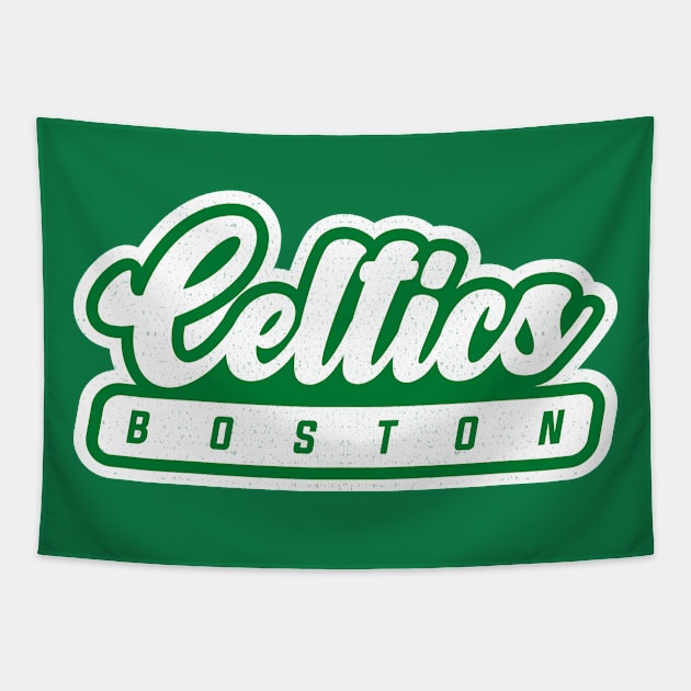 Boston Celtics 02 Tapestry by Karambol