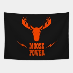 Moose Power Tapestry