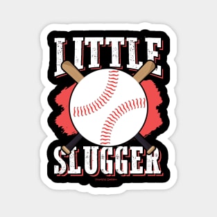 Little Slugger Baseball Lover Magnet