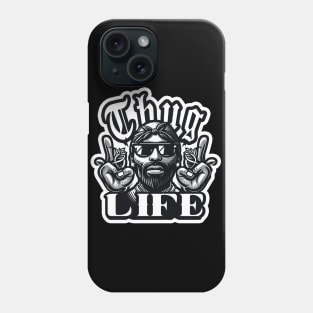 Thug Life Themed Vector Design Phone Case