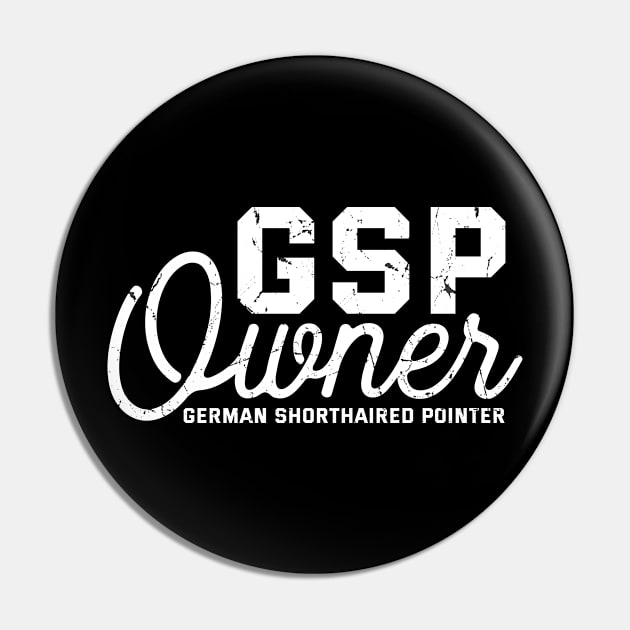 GSP Owner /\/ Retro Typography Design Pin by Trendsdk