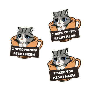 I need you cute cat Sticker Pack T-Shirt