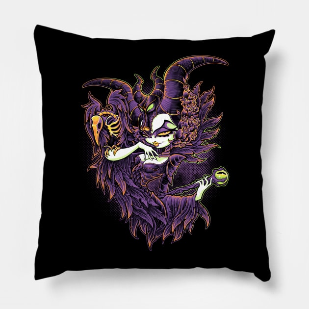 Malevolent Gaze Pillow by JEHSEE