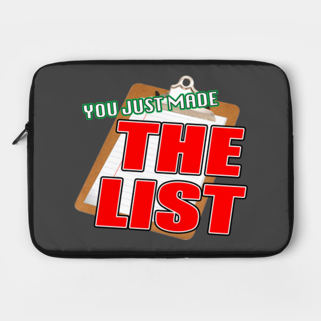 You Just Made The List!