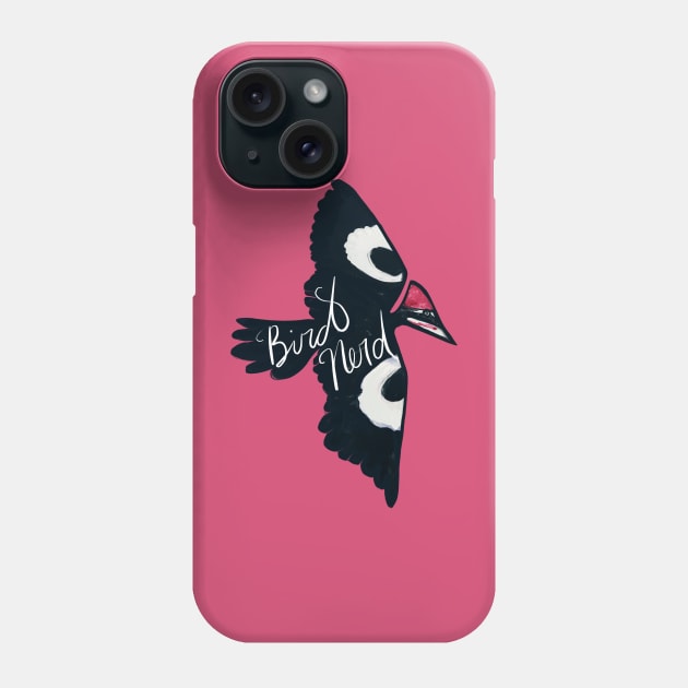 Bird Nerd Phone Case by bubbsnugg