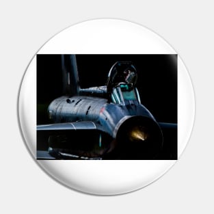 Lightning XR728 in the shadows Pin