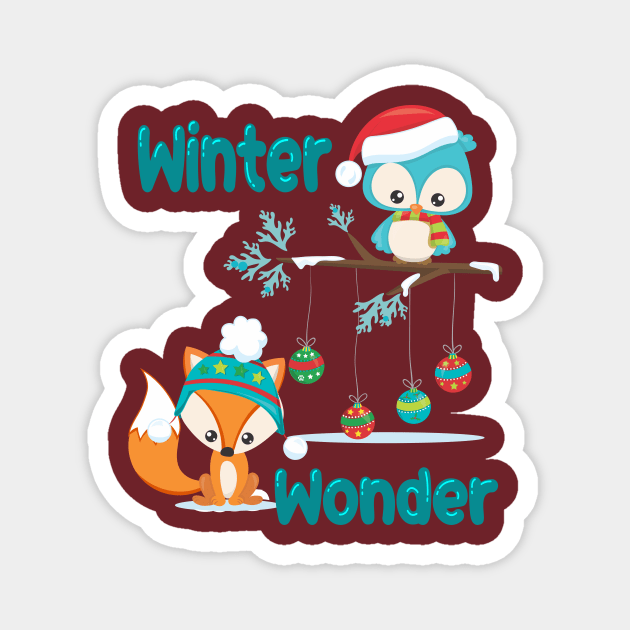 Winter Wonder Magnet by Mama_Baloos_Place