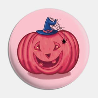 Pink Pumpkin Pin