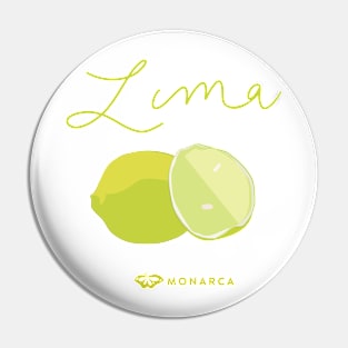 Fruits in Spanish - La Lima Pin